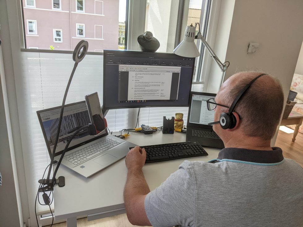 Kleines Rieker INSIGHT – Homeoffice Arbeitsplatz von unserem Norbert!