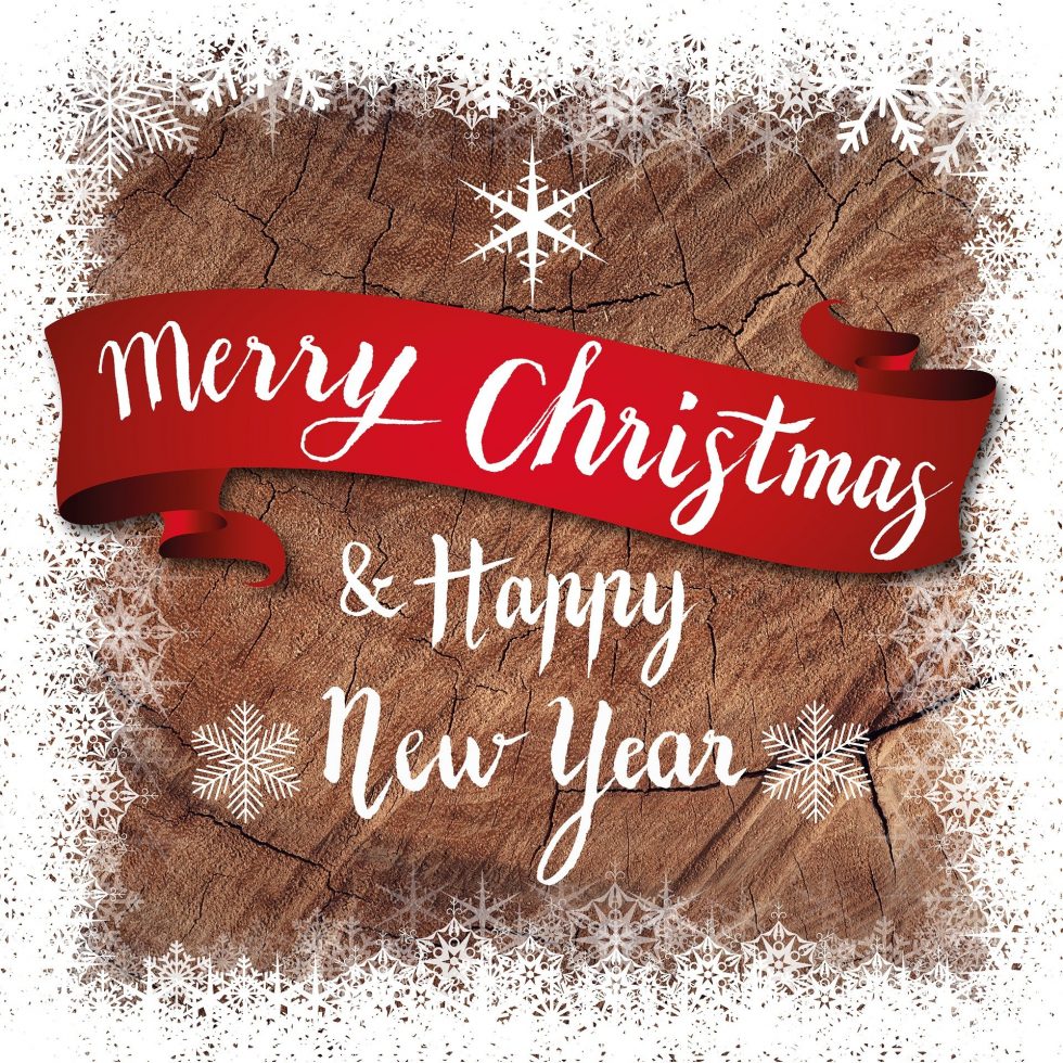 Wir wünschen Ihnen das schönste Weihnachtsfest und den besten Rutsch, den Sie je hatten!