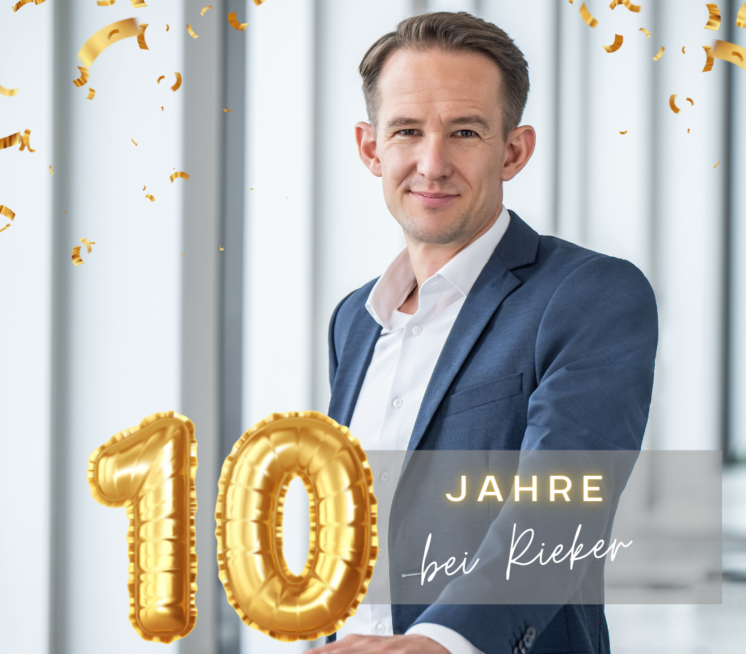 Herzlichen Glückwunsch zum 10-jährigen Jubiläum, lieber Julian!
