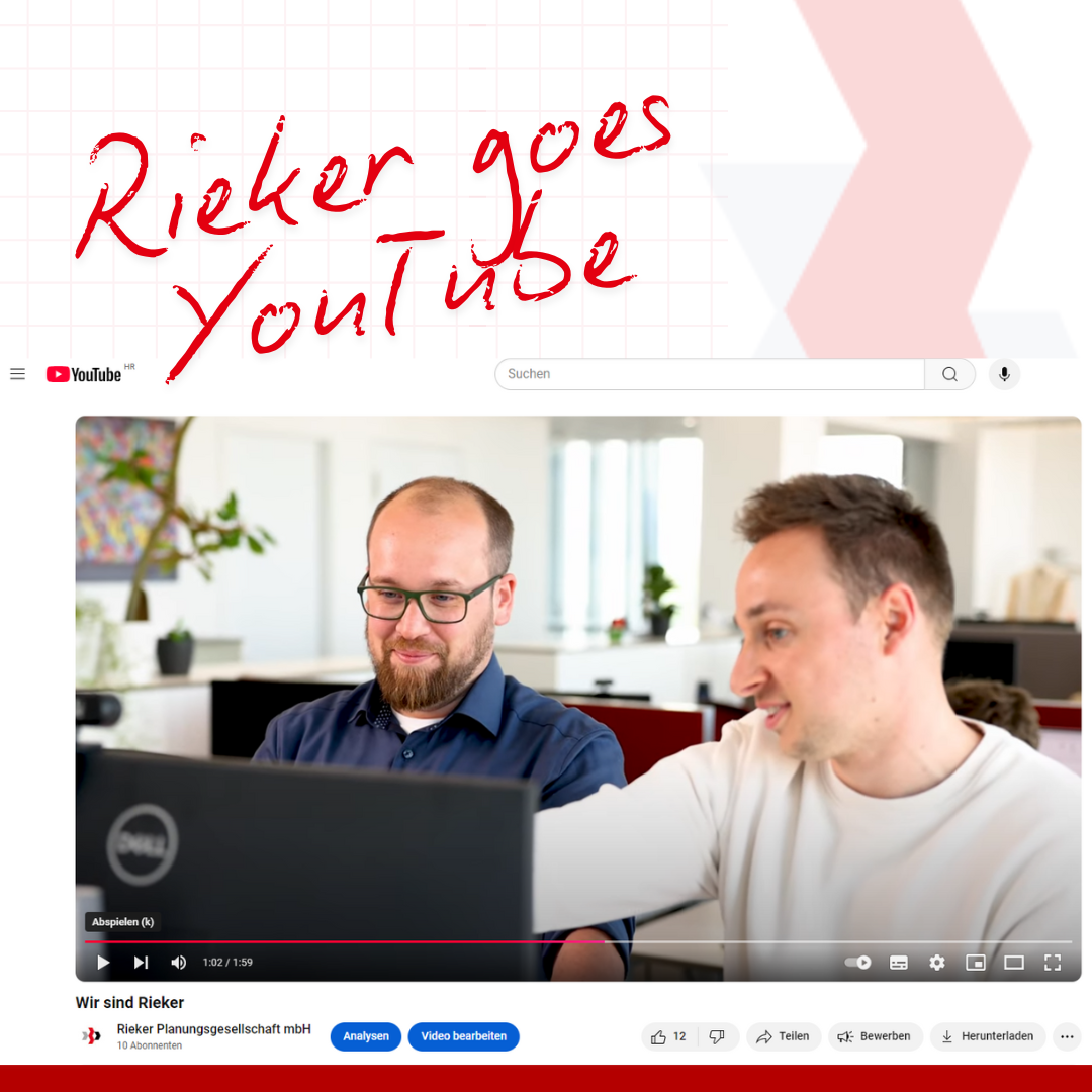 Rieker goes YouTube