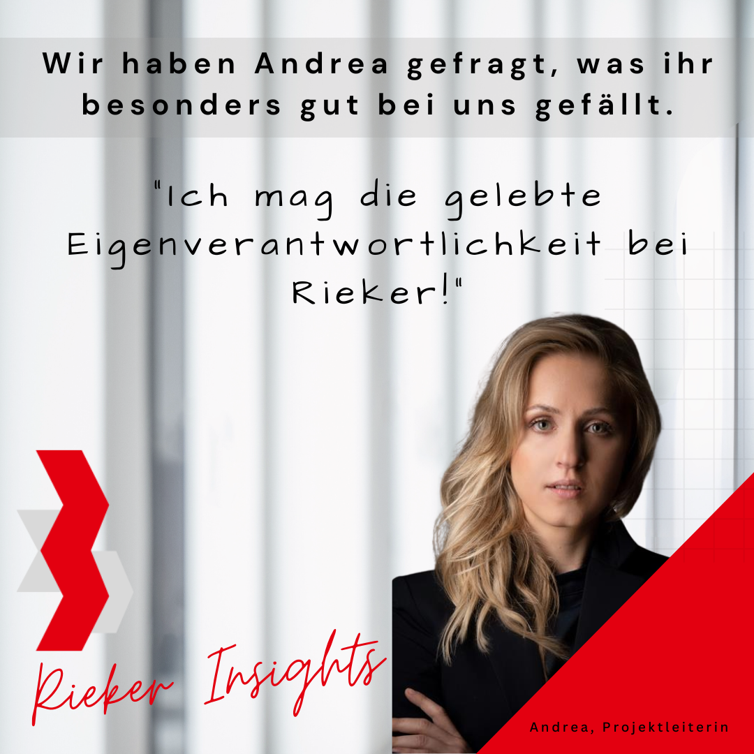 Eigenverantwortung trifft Teamgeist - Andrea über ihre Arbeit bei uns