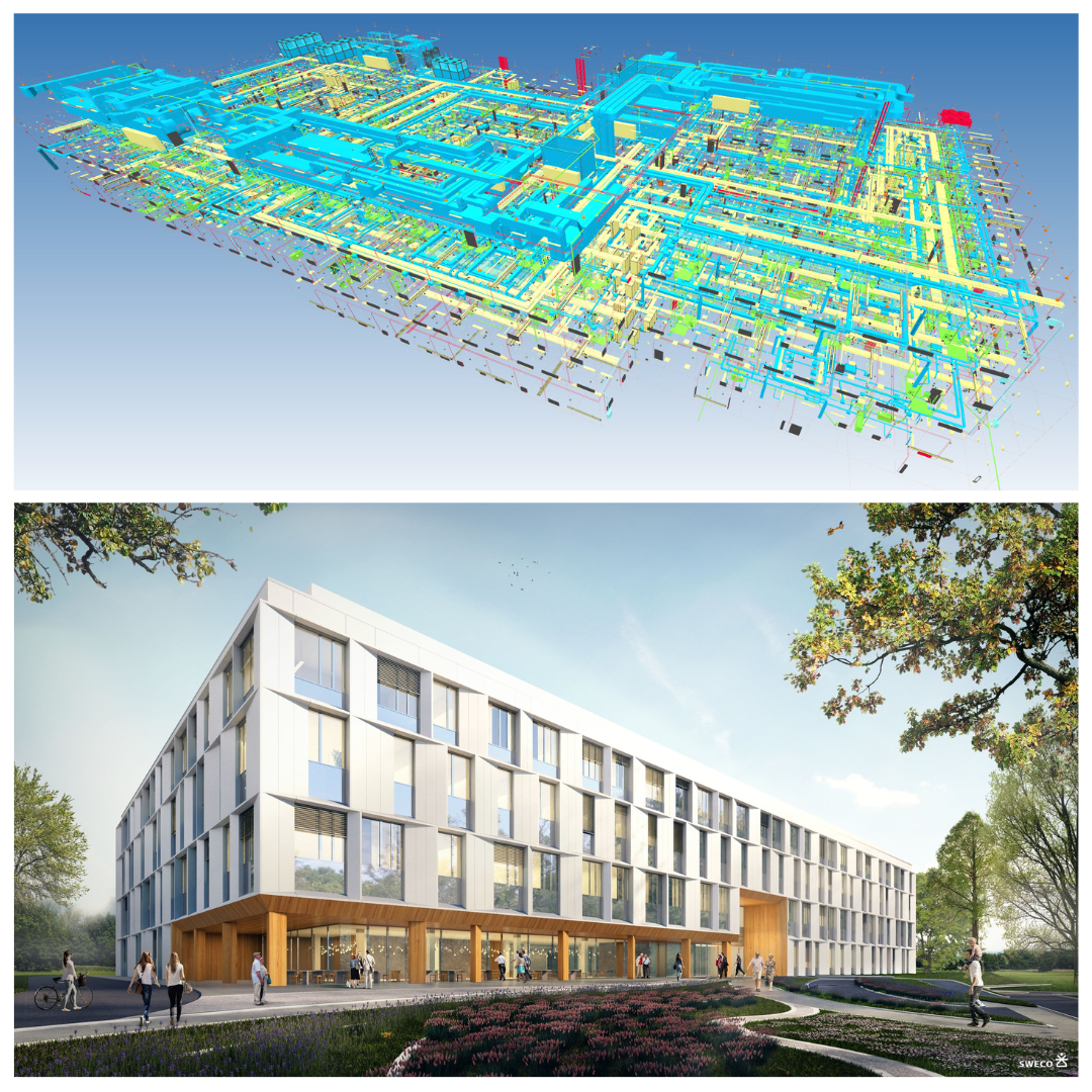 Digitale TGA-Planung mit BIM – Klinikum Robert Koch Gehrden